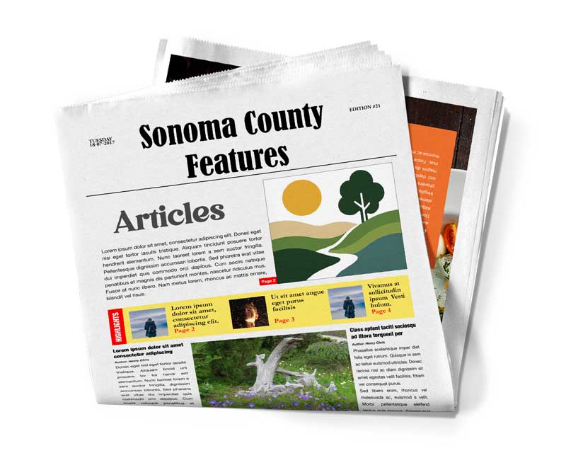 Sonoma County Features
Sonoma County Features